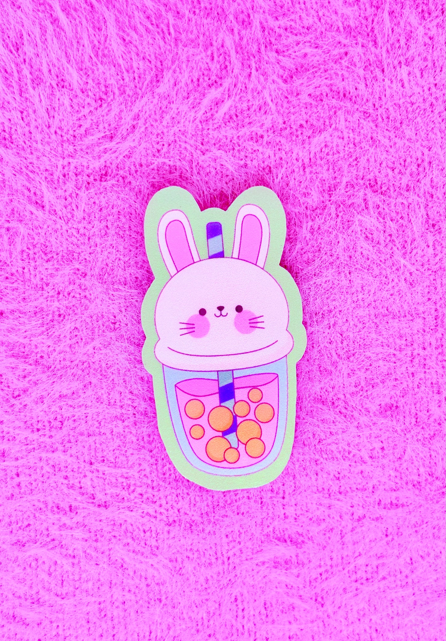 Boba Bunny Vinyl Sticker