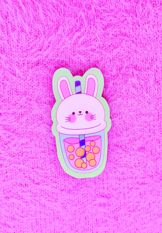 Boba Bunny Vinyl Sticker