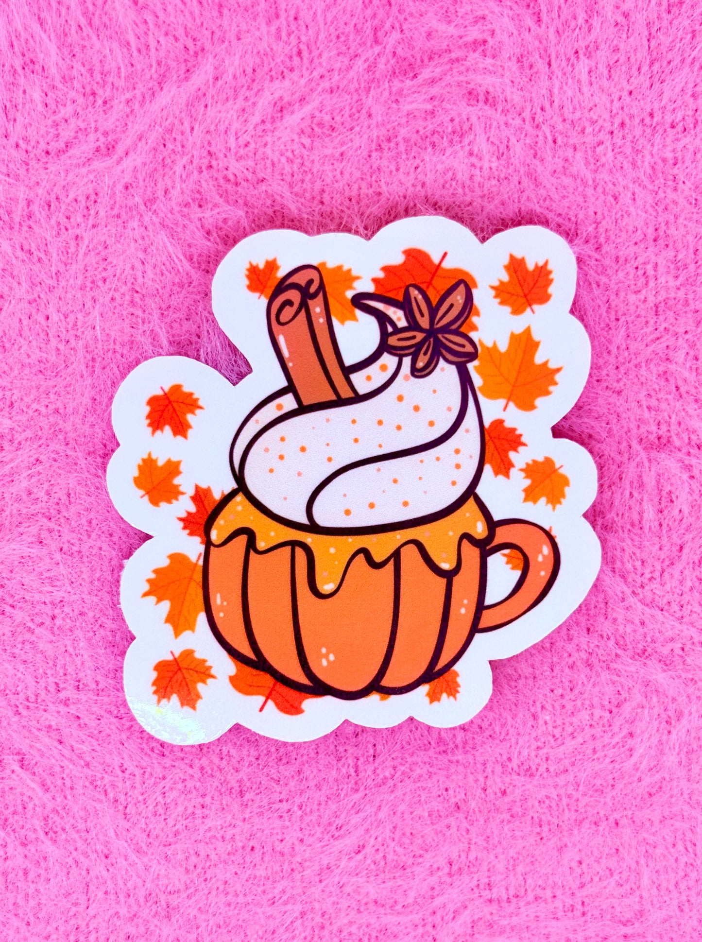 Pumpkin Spicy Vinyl Sticker