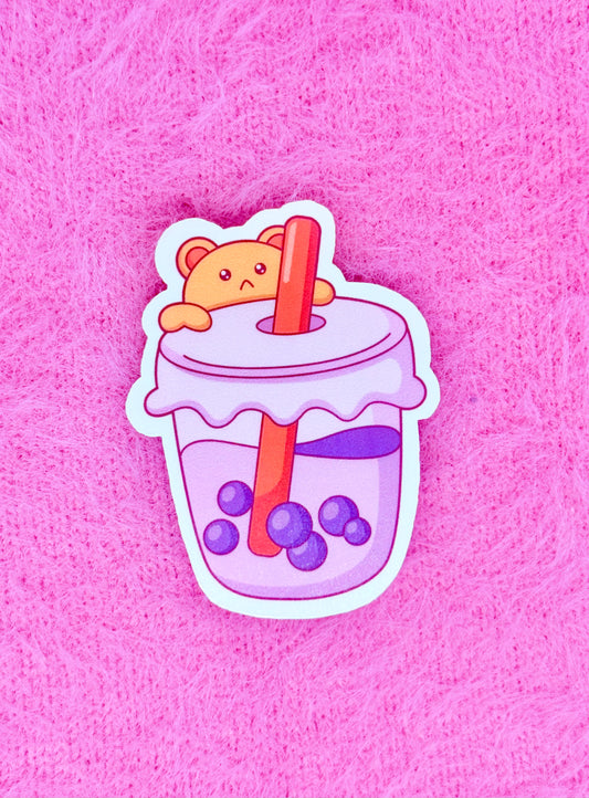 Boba Cutie Vinyl Sticker