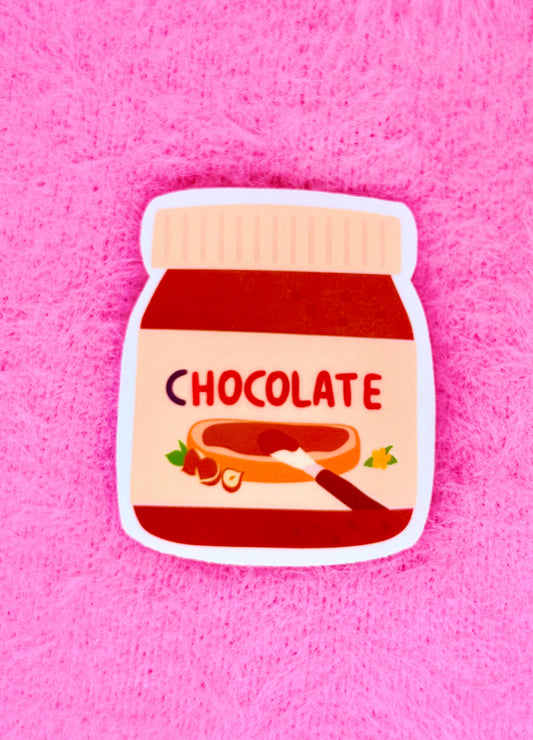 Nutella Jar Vinyl Sticker