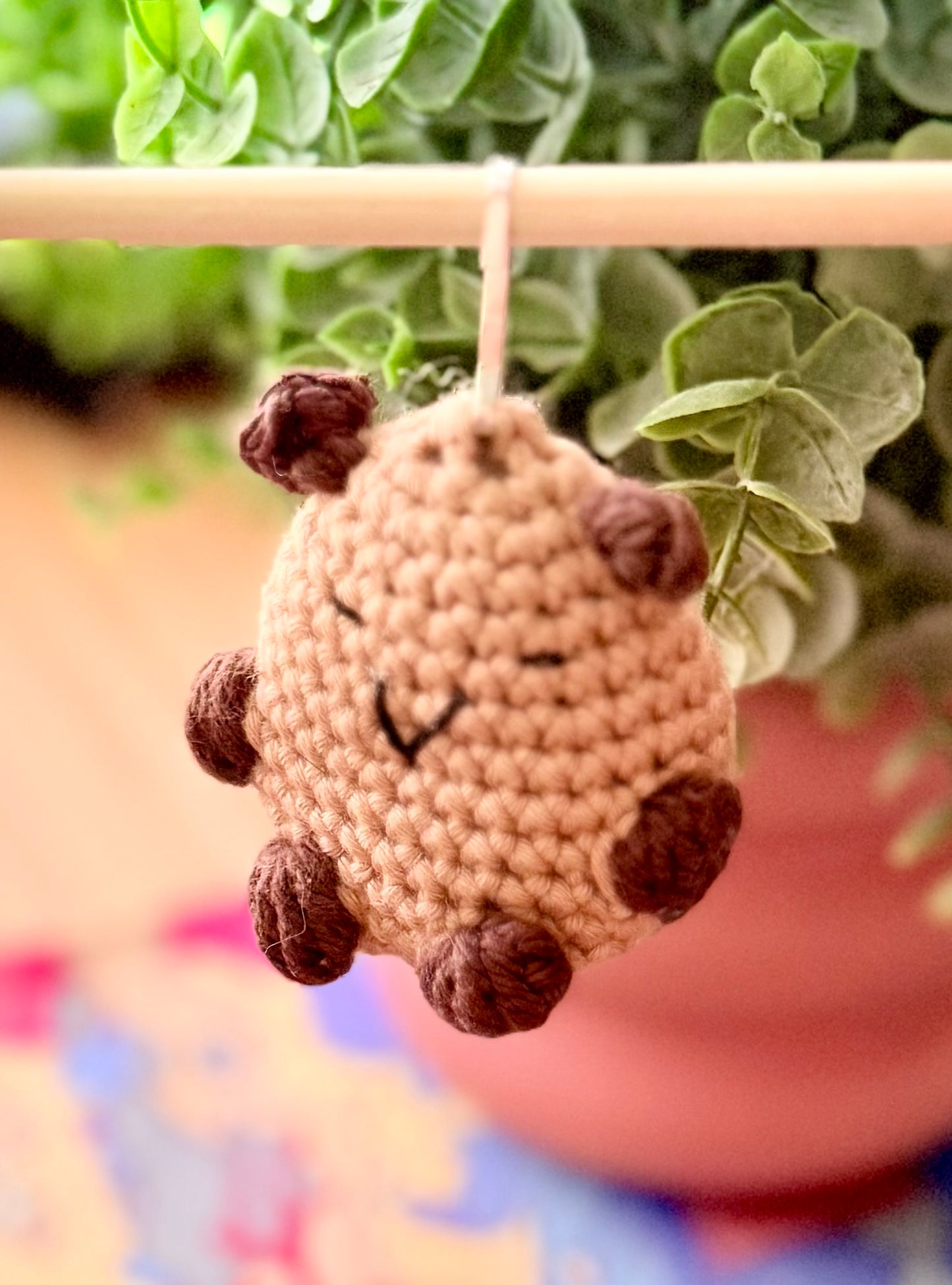 The Ultimate Emotional Support Capybara Keychain