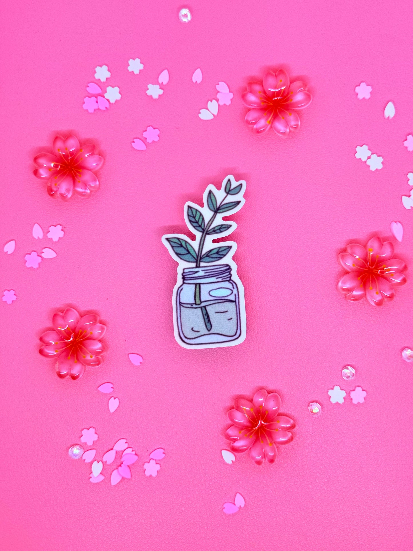 Water Plant Vinyl Sticker