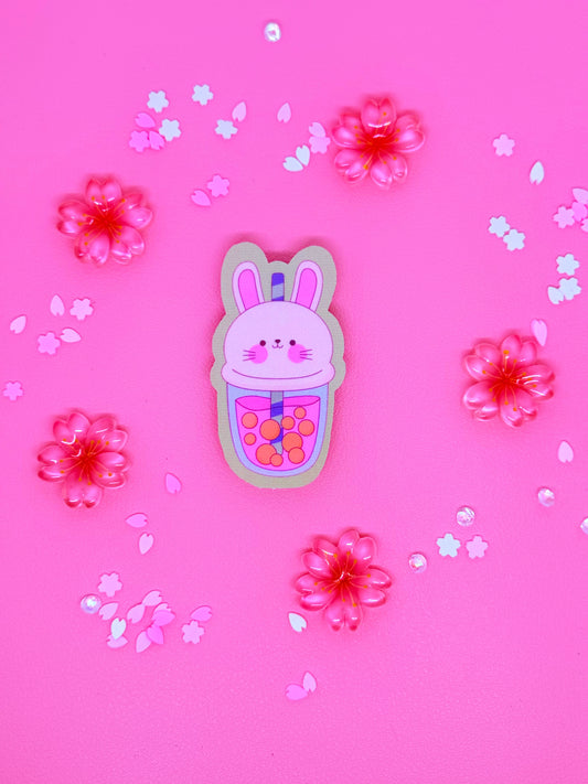 Boba Bunny Vinyl Sticker