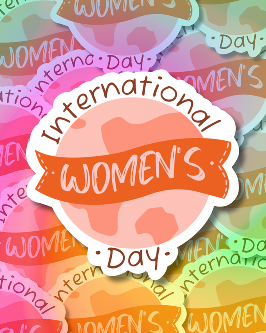 International Women's Day Vinyl Sticker