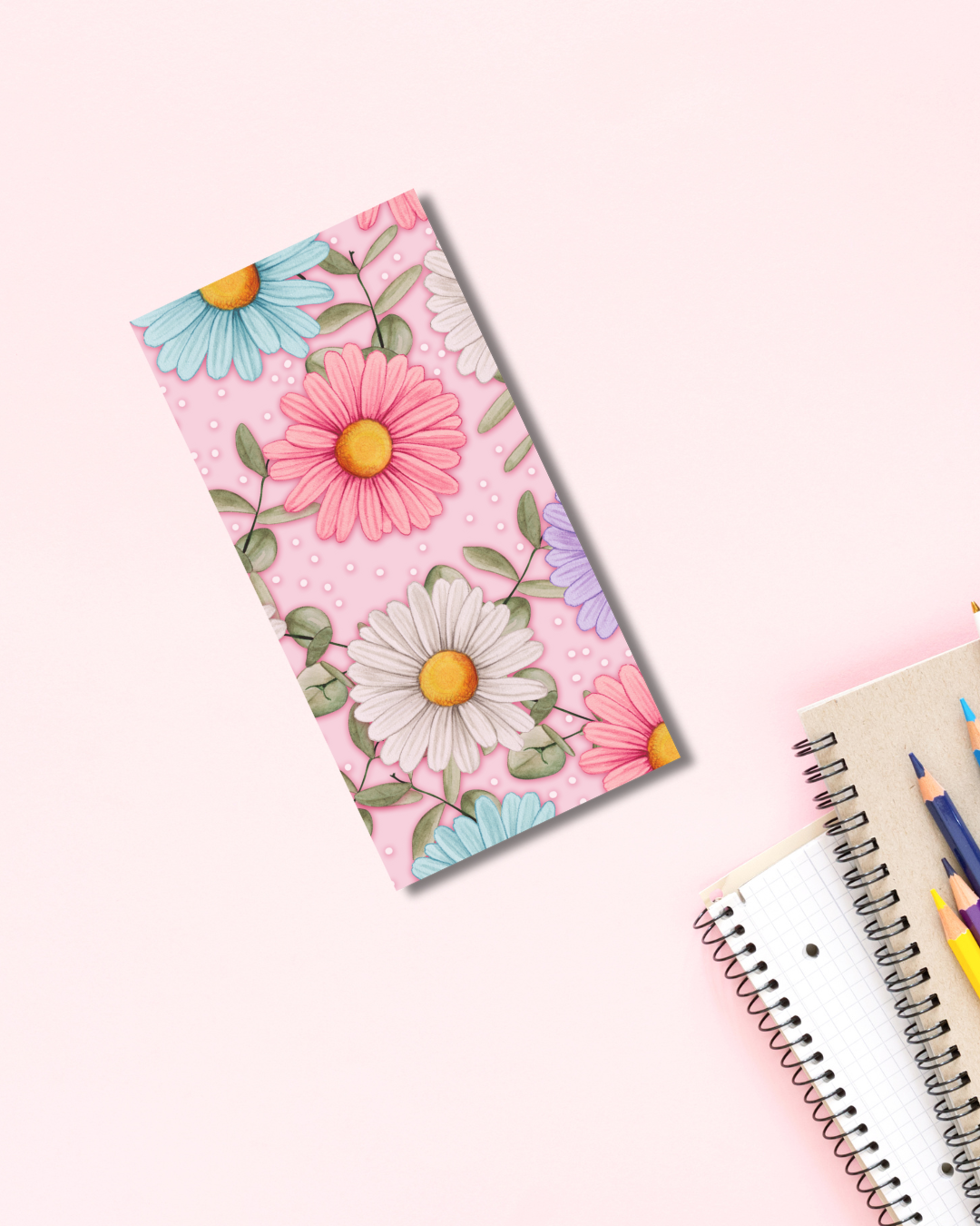 Joyful Daisy Notebook 20 Pages Aesthetic Cute Stationery Gift