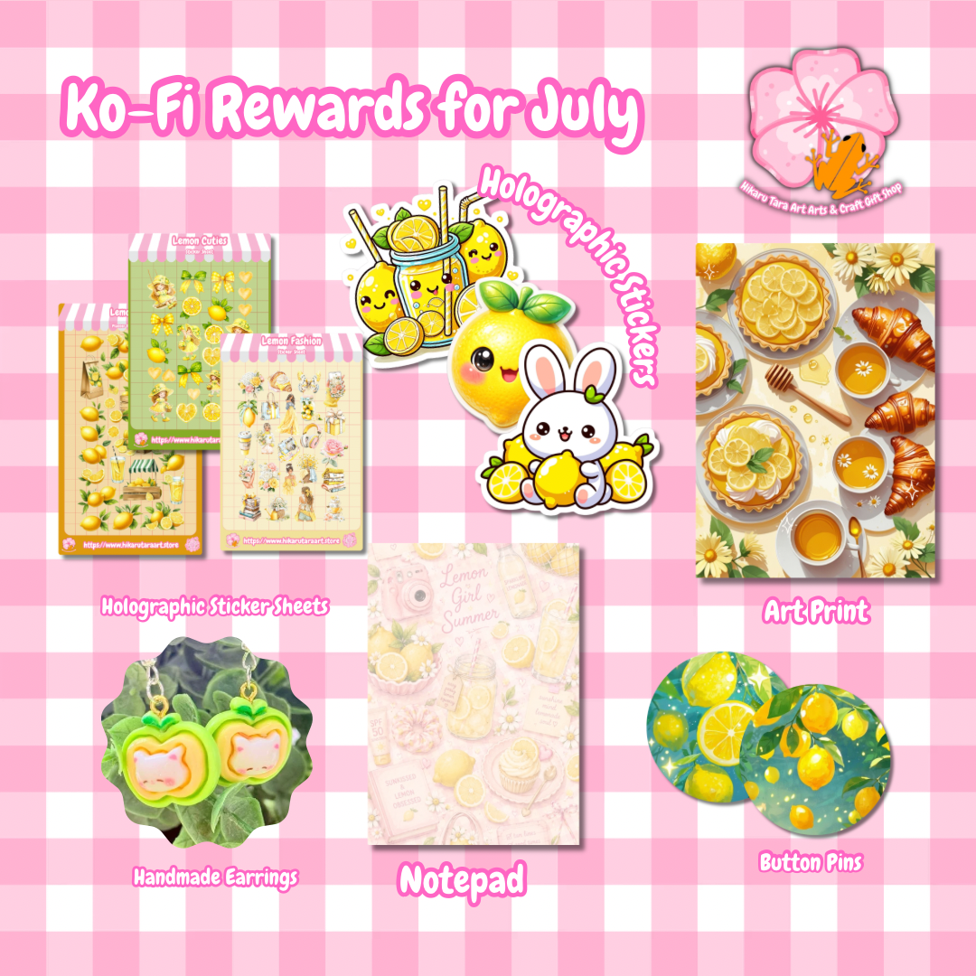 🍋July Ko-Fi Rewards: Lemon Dream🍋