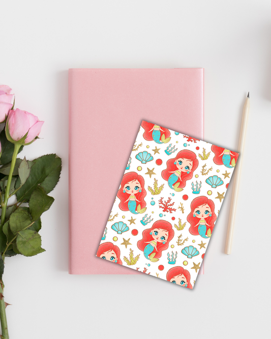 Little Mermaid Big Bookmark Handmade Bookish Gift