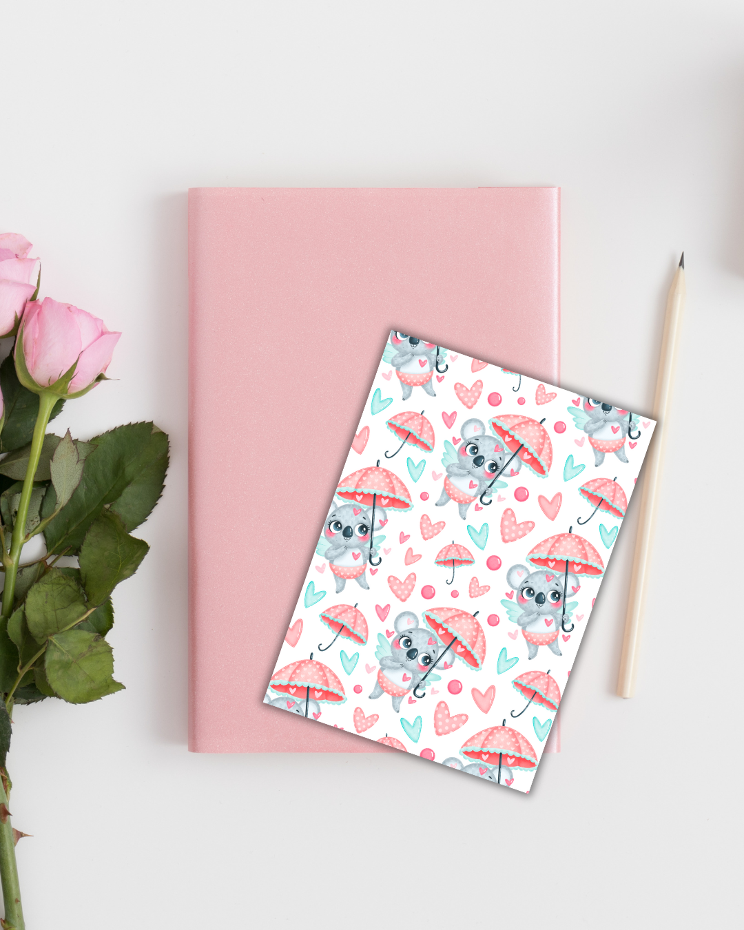 Love Koala Big Bookmark Handmade Bookish Gift