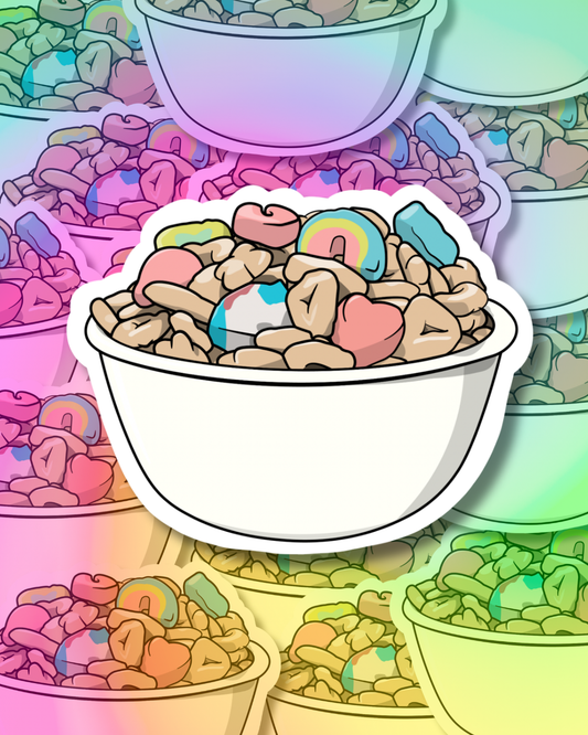 Lucky Charms Vinyl Sticker