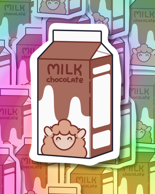 Milkshake Box Vinyl Sticker