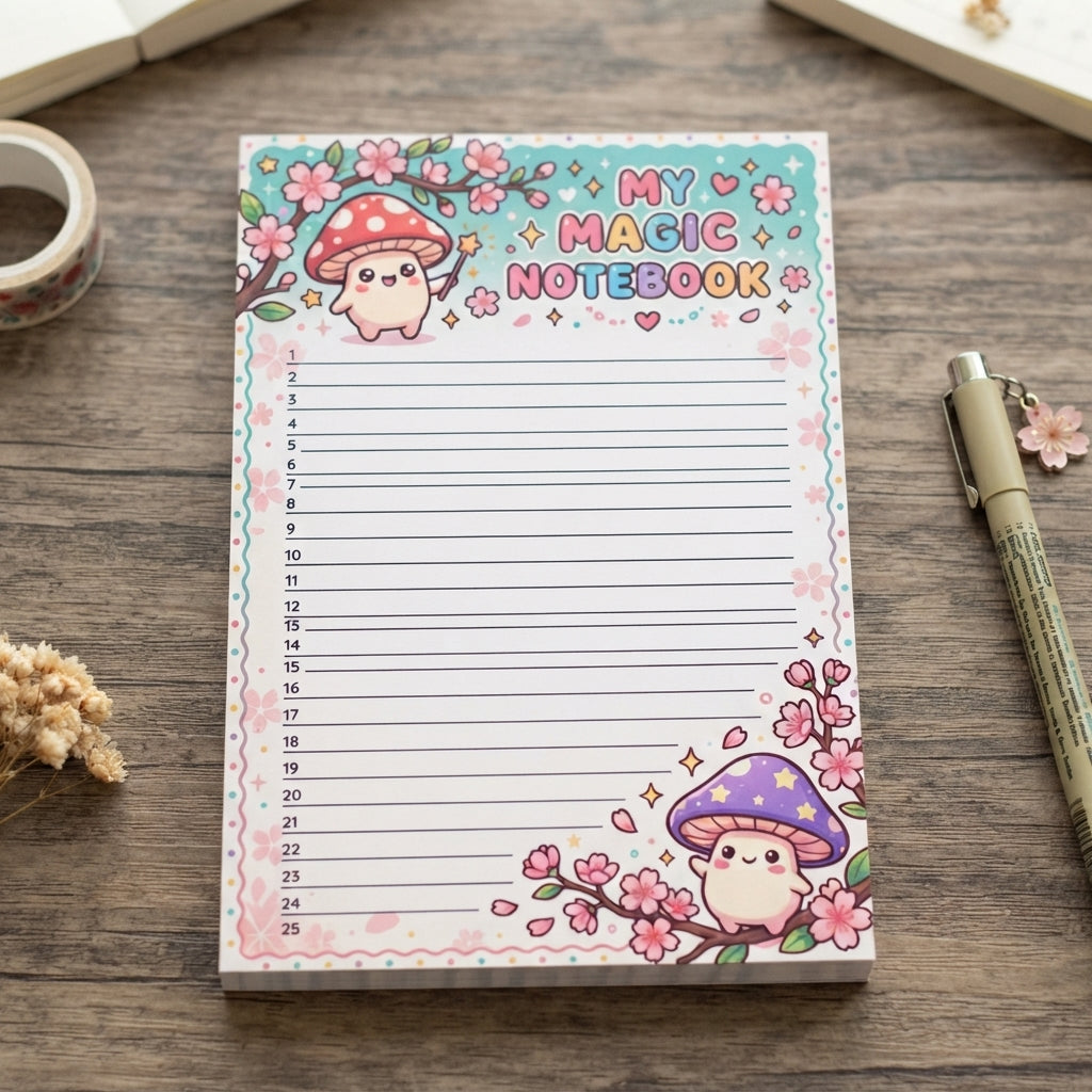 My Magic Notebook Notepad