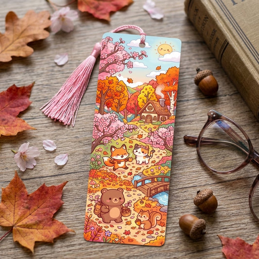 Autumn Gathering Bookmark