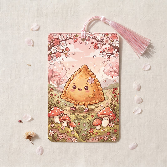 Samosa Cutie Big bookmark