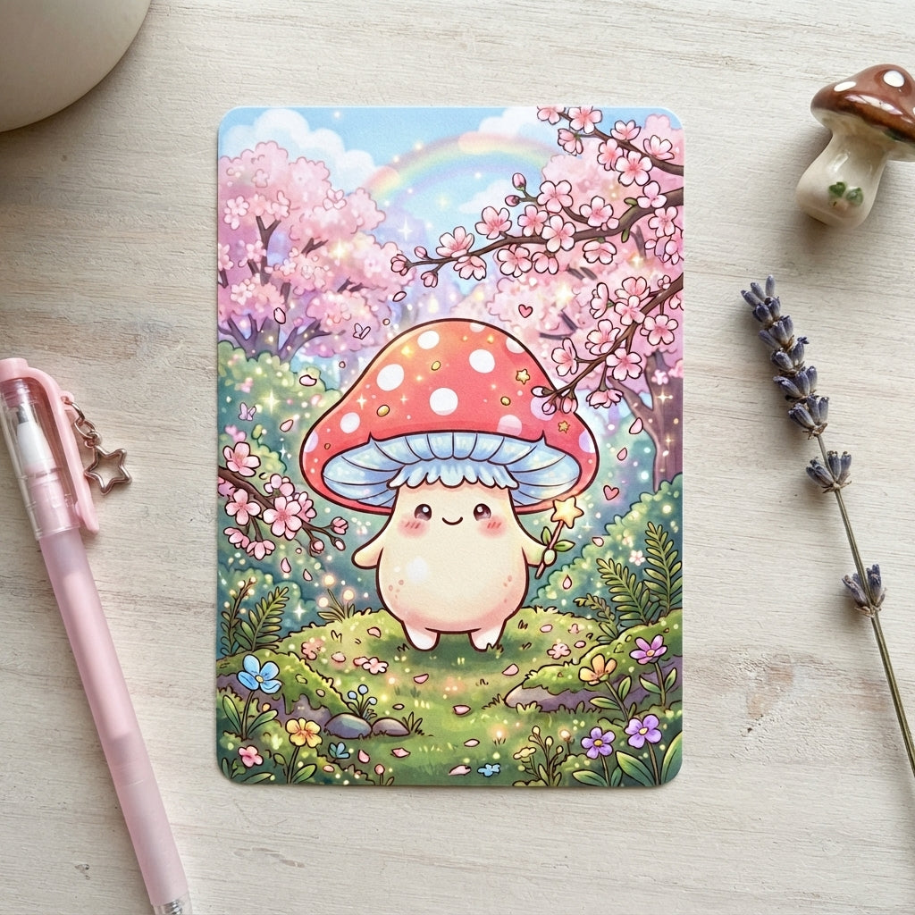 Magic Mushroom Cutie Postcard