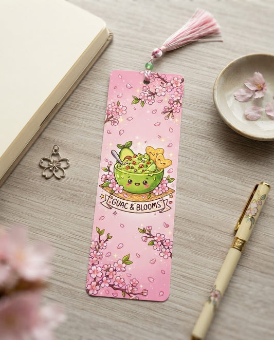 Guac & Blooms Bookmark