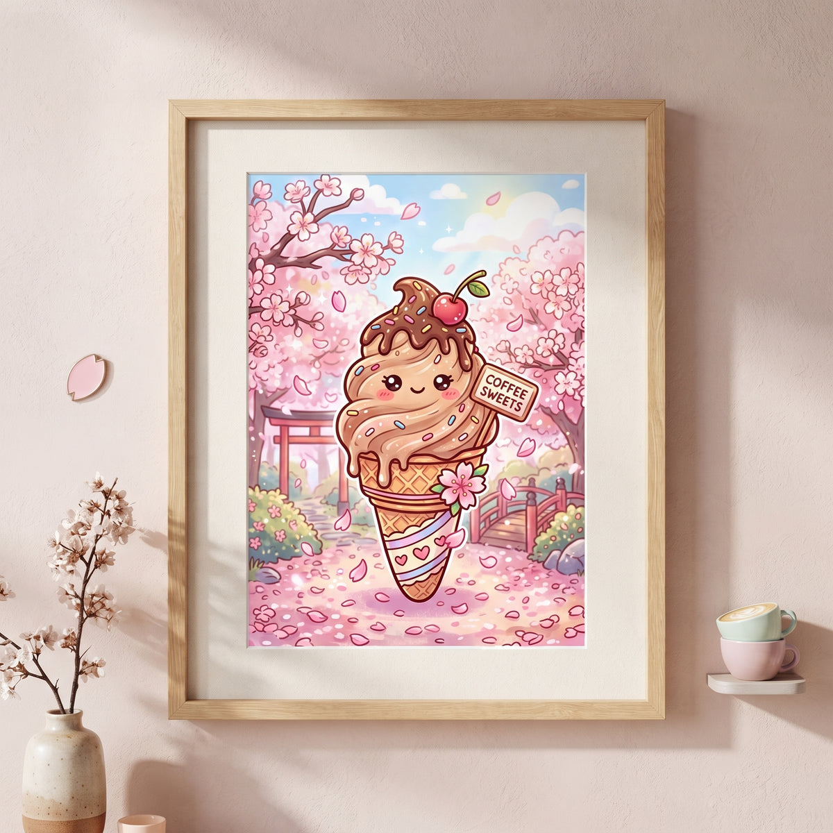 Coffee Sweets Art Print