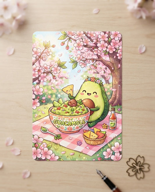 Guac Picnic Postcard