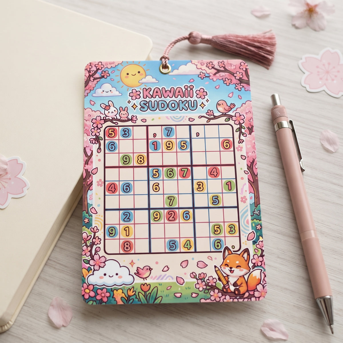 Kawai Sudoku Big bookmark