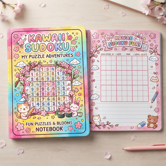 Kawaii Sudoku Notebook
