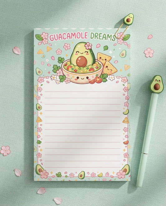 Guacamole Dream Notepad
