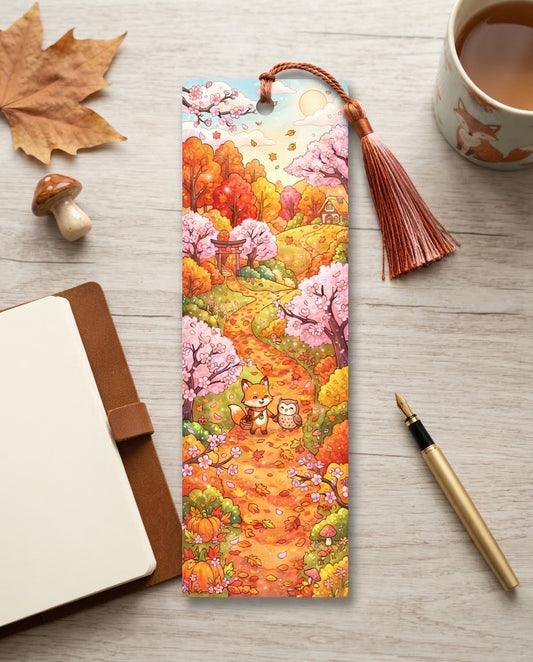Sakuras in Autumn Bookmark