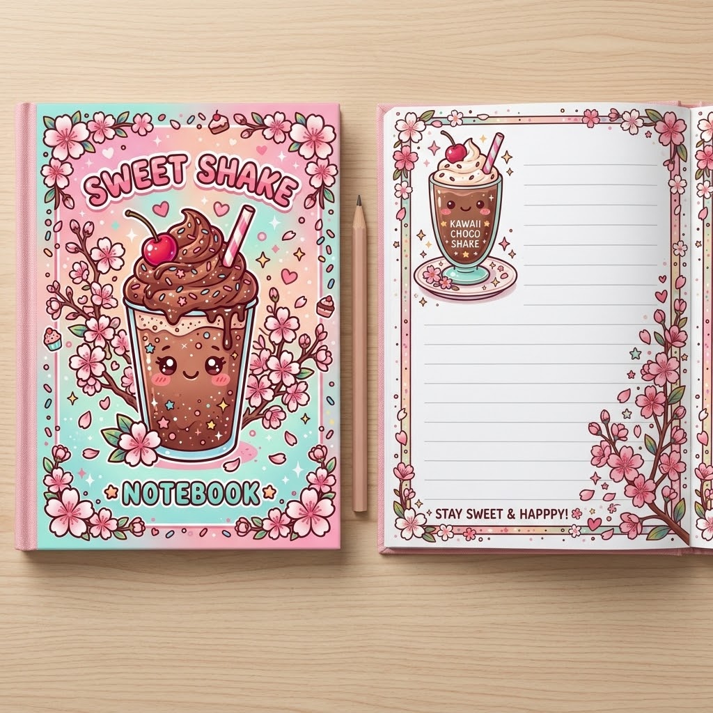 Sweet Shake Notebook