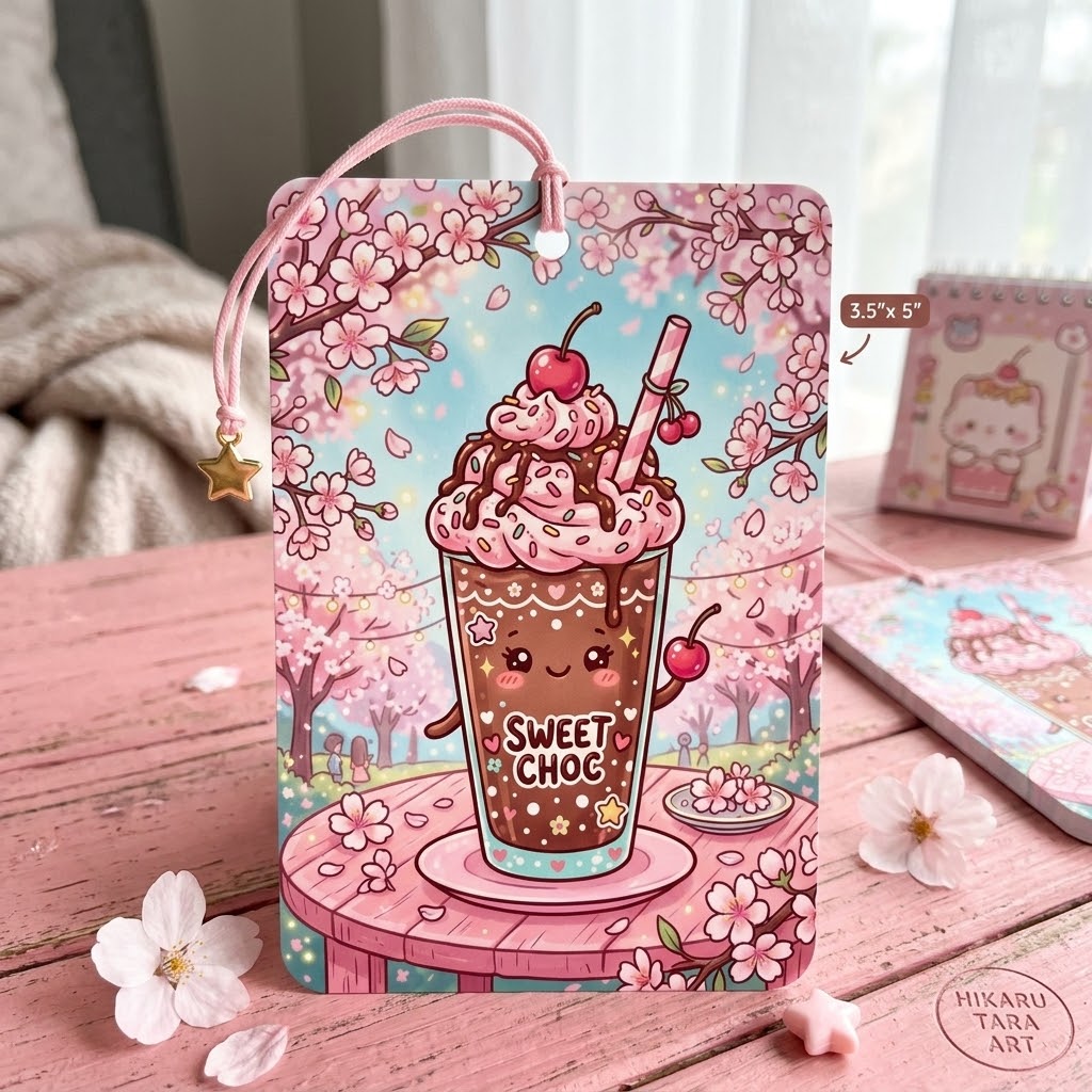Sweet Choc Big bookmark