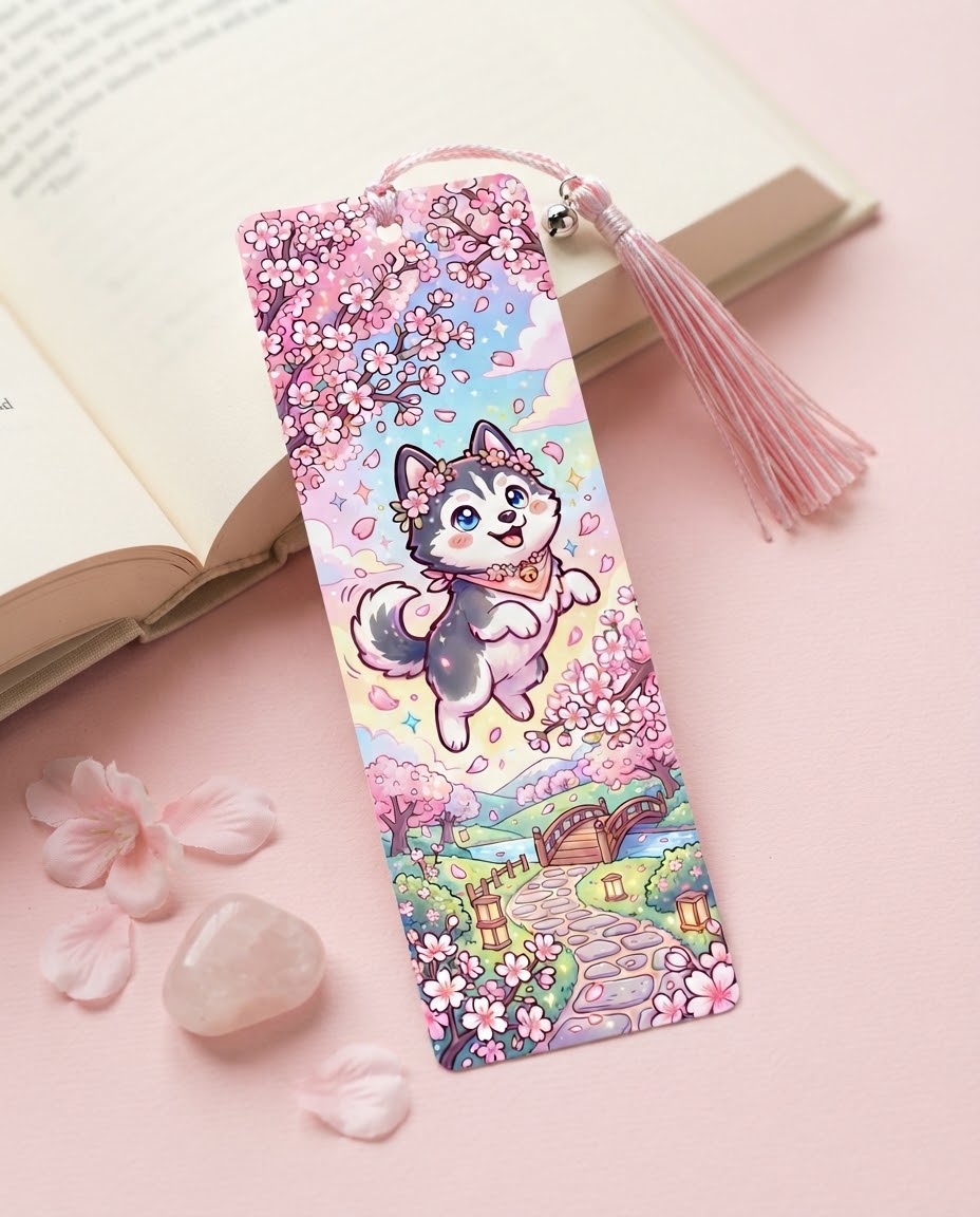 Husky Trail Bookmark