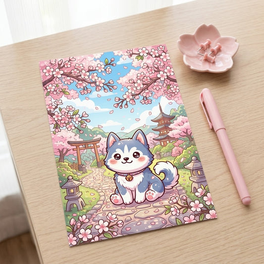 Husky Trail Postcard