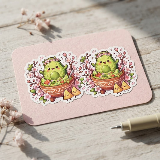 Guac Garden Mini Sticker