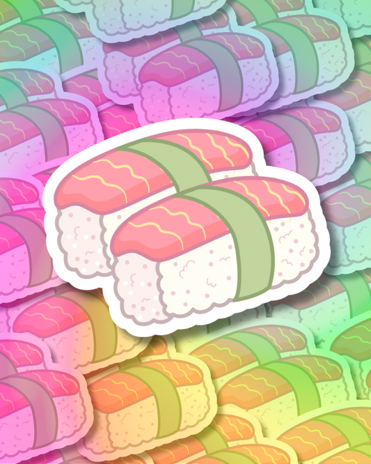 Musubi Love Vinyl Sticker
