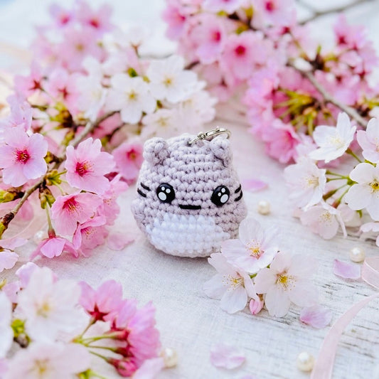 My Neighbor Totoro Handmade Kawaii Crochet Amigurumi Plushie Keychain | Cute Bag Charm & Gift