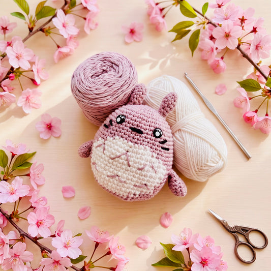 Kawaii My Neighbor Totoro Handmade Kawaii Crochet Amigurumi Plushie | Cute Stuffed Animal Gift