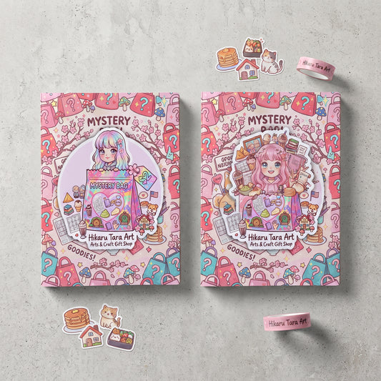 September $2 Oops Mystery Grab Bags Stationery Journaling, Discount Surprise Pack
