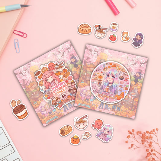 October $8 Mystery Sticker Pack