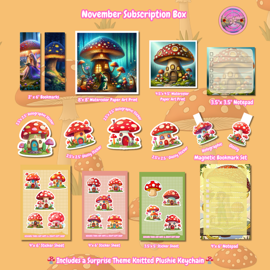 🍄November Subscription Box: Fungi Home🍄
