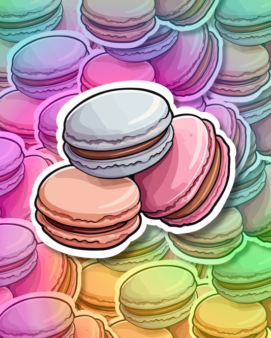 Pastel Macaron Vinyl Sticker