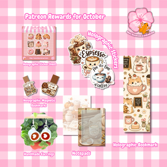 ☕️October Patreon Rewards: Kawaii Barista☕️