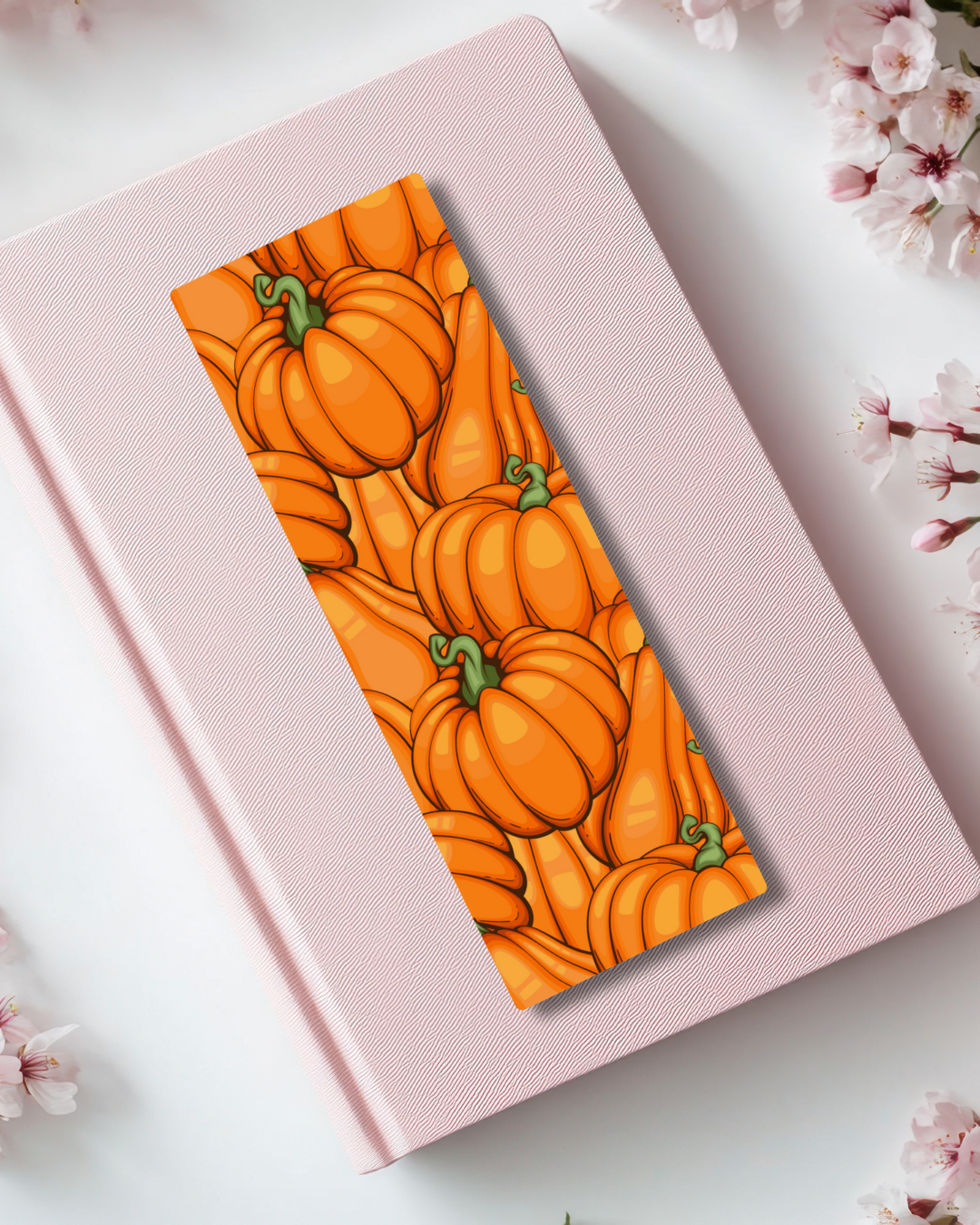 Pumpkin Bunch Bookmark Handmade Bookish Gift