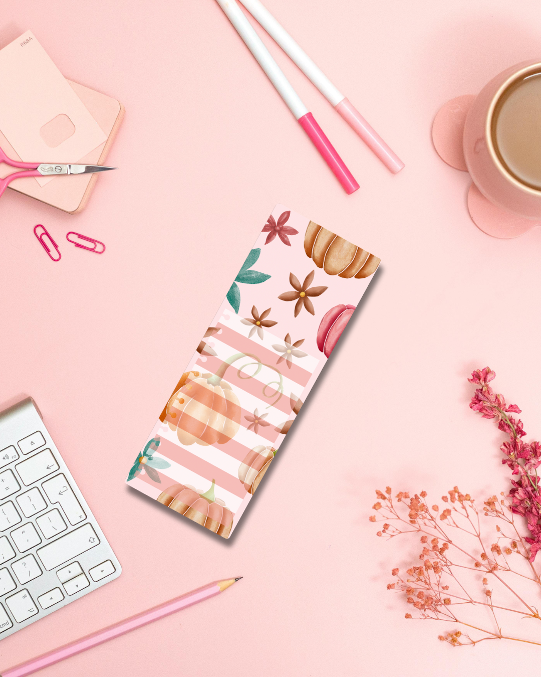 Pumpkin Bliss Notepad Aesthetic Cute Stationery Gift