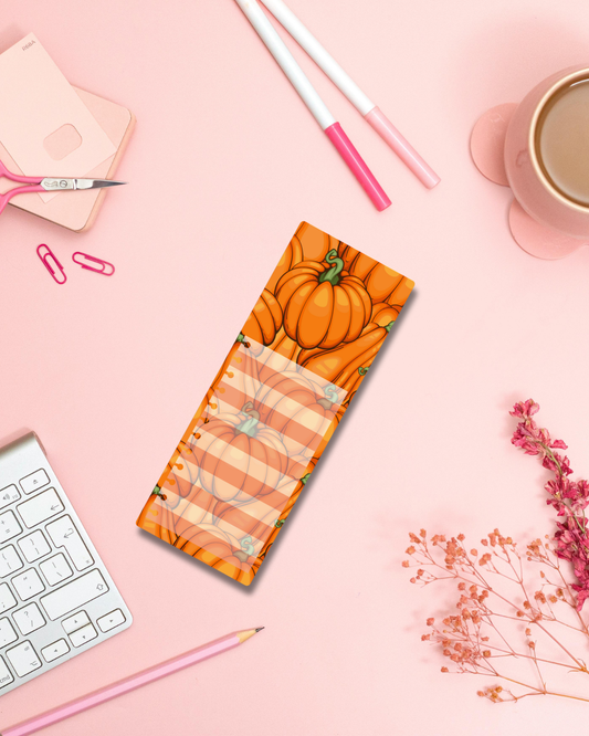 Pumpkin Bunch Notepad Aesthetic Cute Stationery Gift