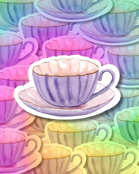 Purple Cup Vinyl Sticker