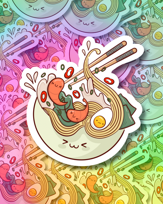 Ramen Blast Vinyl Sticker