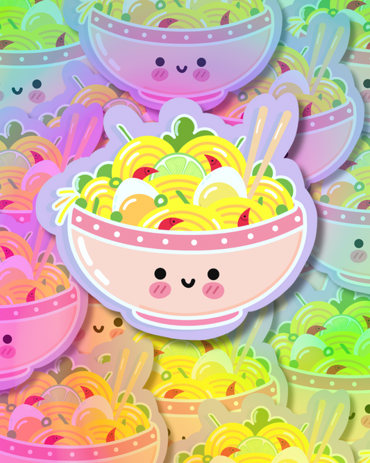 Ramen Bowl Vinyl Sticker
