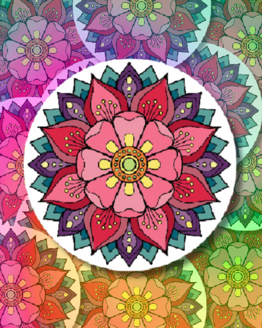 Relaxing Colors Vinyl Sticker
