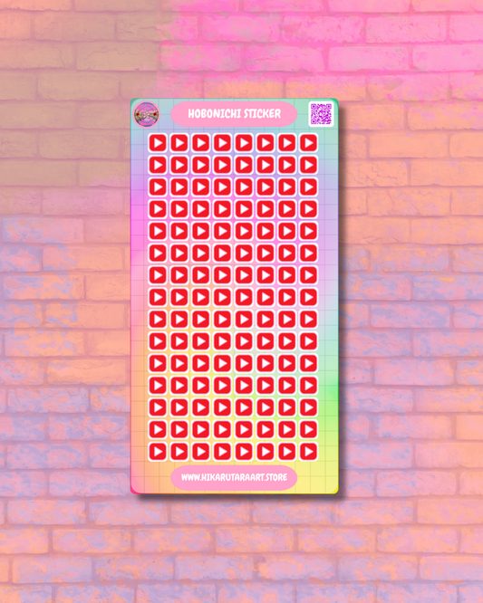 Hobonichi Cousin Short Tab Sticker Sheet