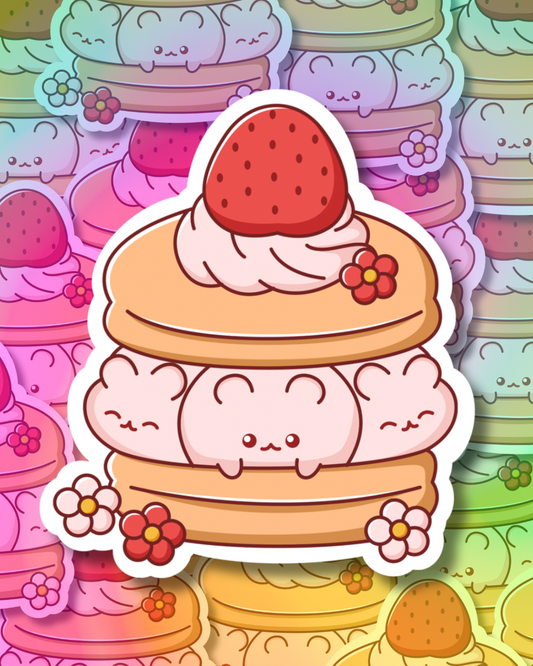 Strawberry Shortcake Cuties Vinyl Sticker