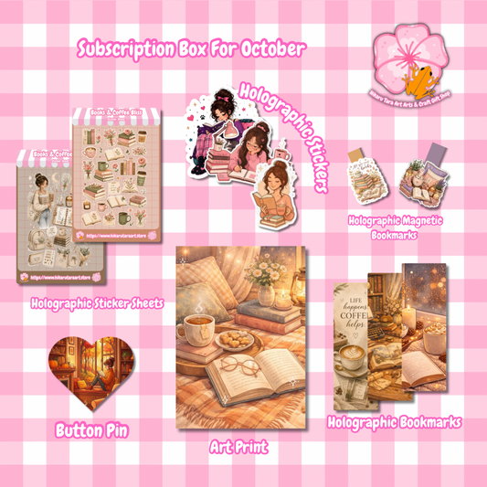 🍁October Subscription Box: Autumn Cozy Reading🍁