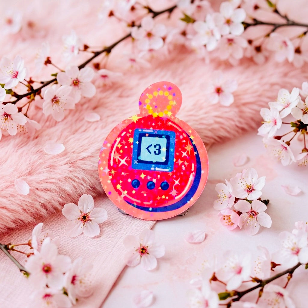 Tamagotchi Number Kawaii 2.5-Inch Cute Collectible Magnet | Aesthetic Refrigerator & Locker Magnet | Gift Shop Souvenir